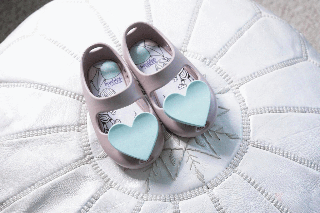 Baubles and Soles Kaia Shoe with Heart Baubles Love Oka B